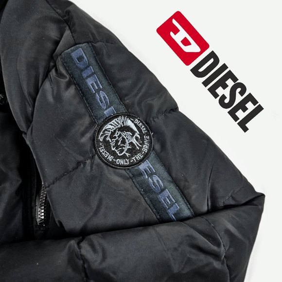 Diesel Puffer Jacket M-10/12 - Picture 1 of 9